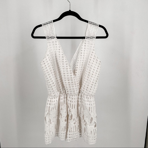 ILLA ILLA white Romper - Picture 1 of 7